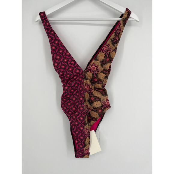 ULLA JOHNSON  Liz Maillot Gladiola One Piece NWT size P (0) - Picture 5 of 11